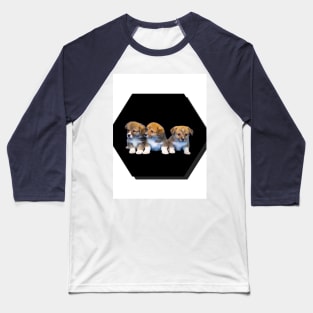 puppies Baseball T-Shirt